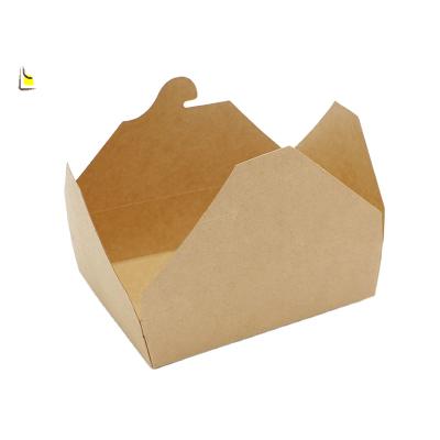 China Best Quality Disposable Wholesale Paper Salad Box Food Grade Salad Packing Box for sale