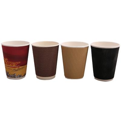 China Zhejiang Manufacturer 1-6 Colors Single Wall Flexo Printing Take Away Coffee Disposable Paper Cup for sale