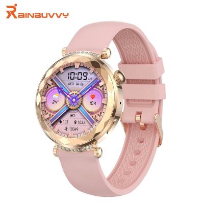 China AMOLED Women Smart Watch With BT Call Health Monitor Voice Controlled for sale