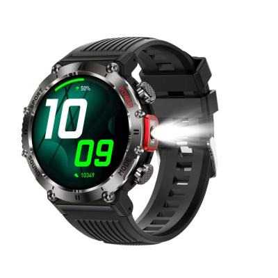 China 1.43 Zoll Rundform Smart Watch Wireless-Ladegerät Wasserdichte Herzfrequenz Uhr zu verkaufen