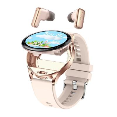 China TWS Bluetooth Earphone Smartwatch Heart Rate And Blood Pressure Chipset 1.39