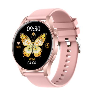 China Calculadora Reloj digital de forma redonda diseño de moda redondo Smartwatch para mujeres en venta