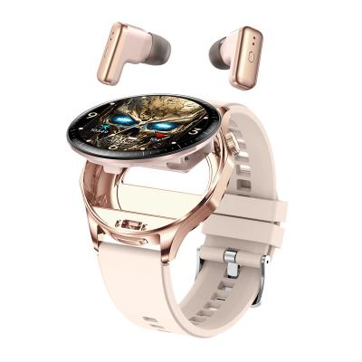 China 3 in 1 draadloze oordopjes Bluetooth Smart Watch TWS ingebouwde oordopjes 1.43' T98 Te koop