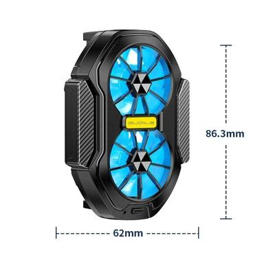 China High-Speed Operation Cell Phone Cooler Quiet Turbine Fans And Noise-Reduction Design for sale