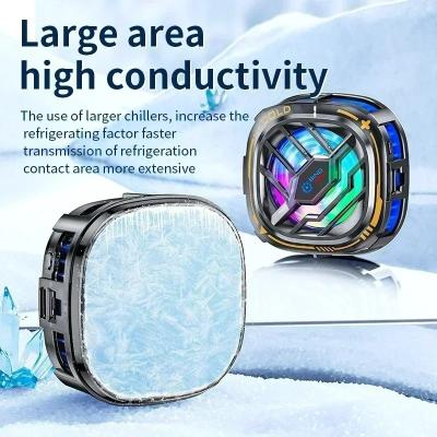 China Mobile Phone Semiconductor Magnetic Back-clip Universal Cooling Radiator X76 for sale