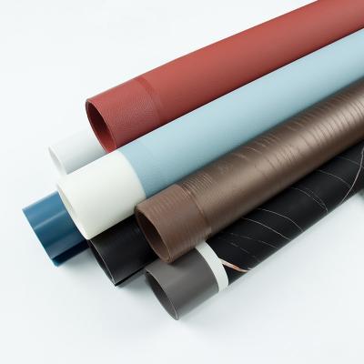 China Massivfarbige hochglanzige PVC-Möbelfolie Laminatfolie für Türplatten zu verkaufen