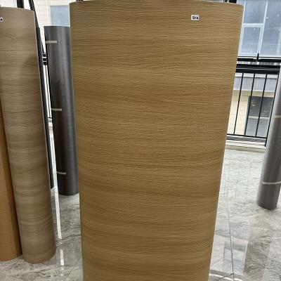 China DIY Wall Decor Design 3D Wood Grain Vinyl Film 0.3-0.4mm Thickness For Furniture And Door for sale