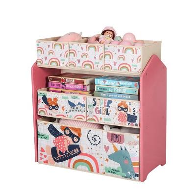 China Toffee and Friends BSCI Sustainable Kids Toys Organizer in Super Girl Design for sale