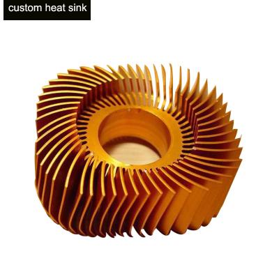 China Cpu Copper Heat Sink Customized Heatsink for sale