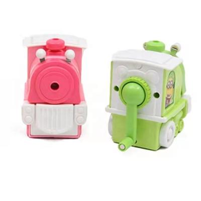 China Superb Cartoon OEM Cartoon Truck Office and School Desktop Pencil Sharpeners for Kids for sale