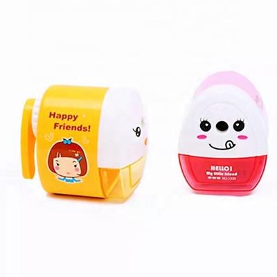 China Cute Animals School Office Home Bookstore OEM Cartoon Home Desk and School Desk Pencil Sharpener for Kids Students for sale