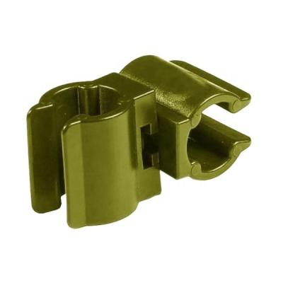 China No Assembly Universal Garden Stake Connector Plastic Clip Clamp For 8mm/11mm/16mm/20mm for sale