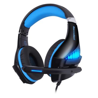 China GM5 Headband Gaming Headphones Surround PC Gamer Gaming Stereo Cable Headset With MIC LED Lights For Box One Laptop for sale