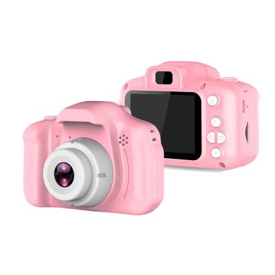 China Children's Camera 720P HD Screen Video Camera Toy Kids Cartoon Cute Camera Outdoor Photography Children For Birthday Gift 2.0