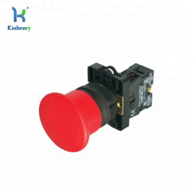 China Emergency Stop Electronic Mushroom Control System SB2-EC42 XB2-EC42 40mm Main Push Button Switch for sale