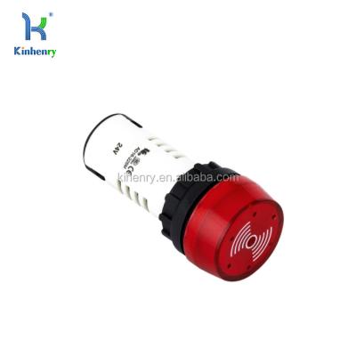 China 50~60Hz AD16-22SM 22mm LED Alarm Buzzer Flashing Indicator Light for sale