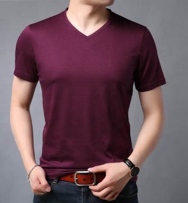 China Men's Quality Fabric Lyocell Tencel Anti-Shrink New Feeling Luxury Premium Functional Formal T-Shirts Underwear And Silk Underwear for sale