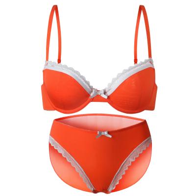 China Antibacterial hot lady's bra&brief set for sale