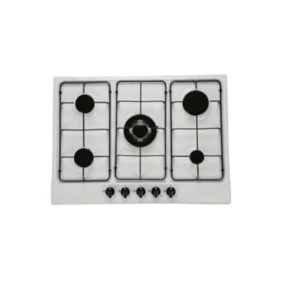 China 5 burners Enameled gas hob Stainless steel gas hob built in gas hob for sale