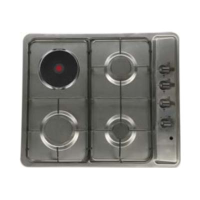 China Gas and electric built-in 4 burners Stainless steel gas hob new style gas hob for sale