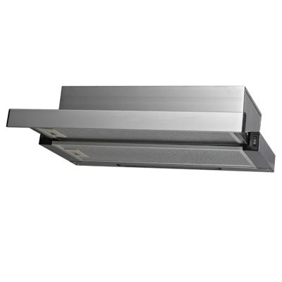 China Twin Motor 70cm New Design Cooker Hood Telescopic Range Hood for sale