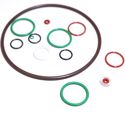 China Custom molded NR rubber coated varisized fluorinated O seal rubber ring PU/TPU parts for sale