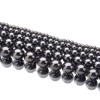 China Wholesale Geometry Hematite Magnetic Loose Beads Round Magnetic Beads Beads Can Be Customized Shape for sale