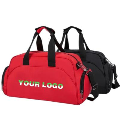 China Waterproof Customize Men Women Yoga Travel Duffel Bag Sports Swim Gym Bag Training Large Nylon Fotmess Weekend Bags for sale