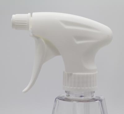 China Non Spill Trigger Plastic Sprayer PP Home And Garden Cleaning 24mm 28mm Neck With Breathable Pad for sale