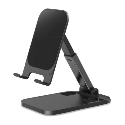 China 90 Degree Adjustable Desktop Elastic Lazy Cell Stand Mobile Phone Holder for sale