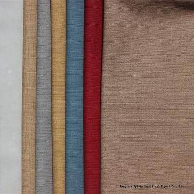 China Waterproof PVC For Sofas Furniture Upholstery Fabrics Types Leather for sale