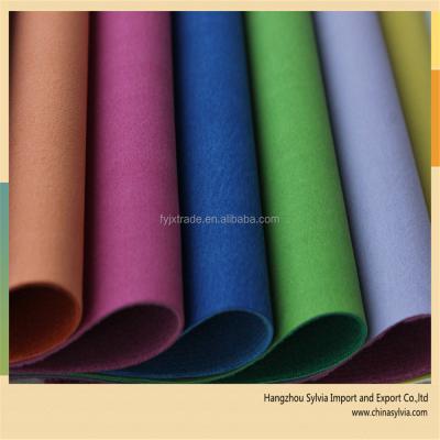 China Abrasion-resistant PU fabric nubuck leatherette leather for sale