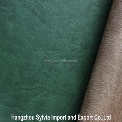 China Abrasion-resistant garment leather with different colors for sale