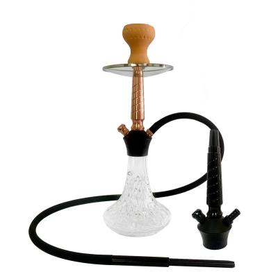 China Aluminum Metal Hookah Glass Shisha Hookah for sale