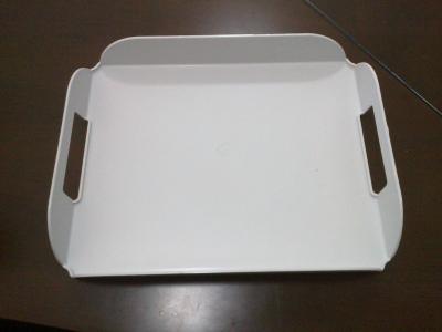 China White elegant acrylic unique coffee trays Plastic Mould/Mold for sale