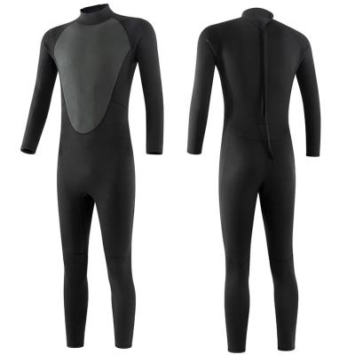 China Wetsuit Surfing Snorkeling Swimming Suit 3mm Warm And Cold One Piece Diving Suit Breathable Custom Made for sale