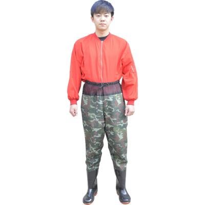 China Custom Made High Quality Nylon Breathable Fishing Waders Mid Waist Breathable Fishing Pants for sale