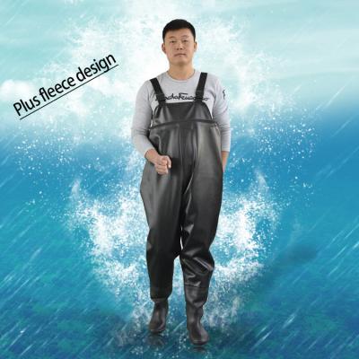 China Breathable PVC And Nylon Adjustable Comfortable Water Proof Fishing Waders Pants Fly Fishing Wetsuits for sale