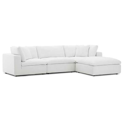 China Modular Living Room Suite and Fabric Sofa Modular Couch l shape cloud sofa lobby set for sale