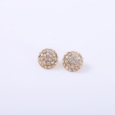 China FASHIONABLE ladies Diamond Hoop Glass Earrings 2021 personalized earrings for sale