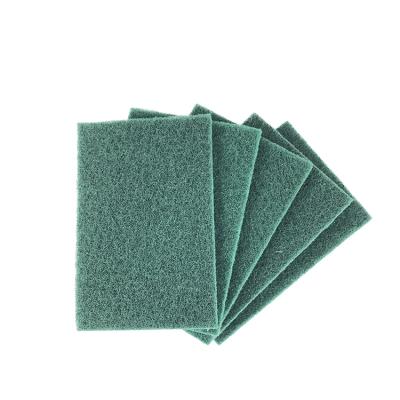 China Viable Green Cleaning Pad / Medium Duty Non-Scuff Heavy Duty Scrub Pad for sale