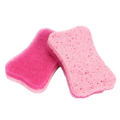 China Sustainable Wholesale Custom Cellulose Multi Purpose Kitchen Sponge Cleaning Scourer for sale