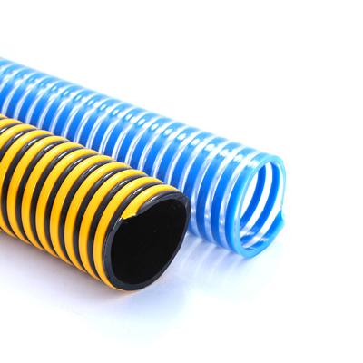 China Durable Corrugated PVC Irrigation Suction Hose Corrugated PVC Helix Suction Hose for sale