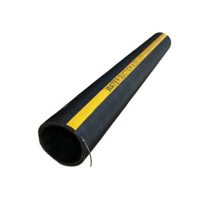 China Durable 2 - 8 Inch Concrete Pump End Hose Dredge Low Pressure Line 4 Layer Concrete Pump Rubber Hose for sale