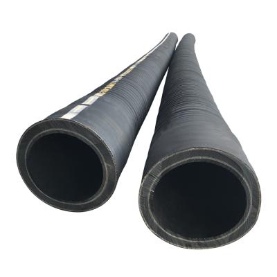 China Durable Concrete Pump Parts Concrete Pump Parts DN125*3000mm Concrete Pump Flow Hose-Wire Rubber Braid Hose for sale