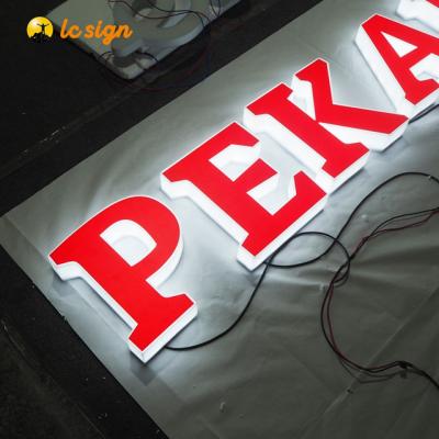 China 3d Buildings Acrylic Letter Signs Lighted Signs Channel Letters Welding Machine for sale