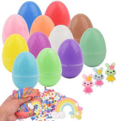 China Lovely Slime Easter Baskets Decoration Egg Bunny Bouncy Person Toys Charm Snail Slime Machine Slime Kit For Girls for sale