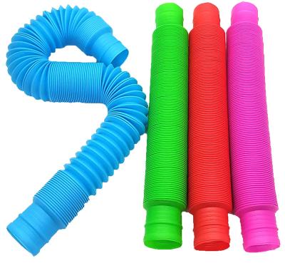 China PE noise tubes sensory toys, fine motor skills toddler toys, fidgety person toys for kids sensory and study toys for sale