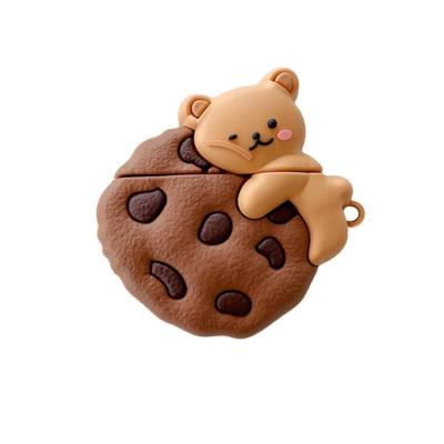 China For Earphone Bear Cookies For Anime Airpod Case For Food Airpod Case For Airpod Cases for sale