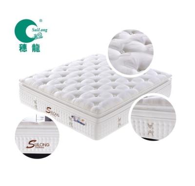 China 5 Star Pocket Hotel Mattress 180x200 Bread Memory Sponge Rubber Memory Micro Bed Spring High Grade for sale